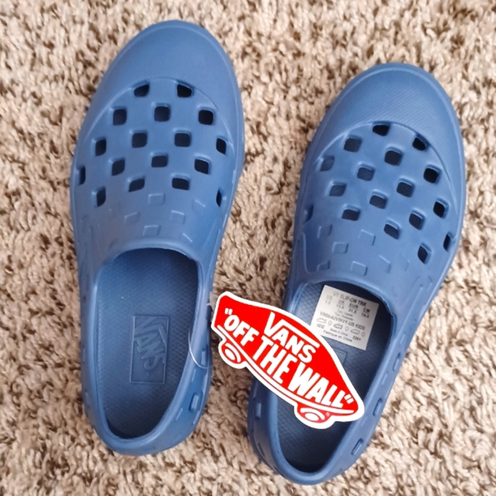 Kids Vans Rubber Slip on shoes